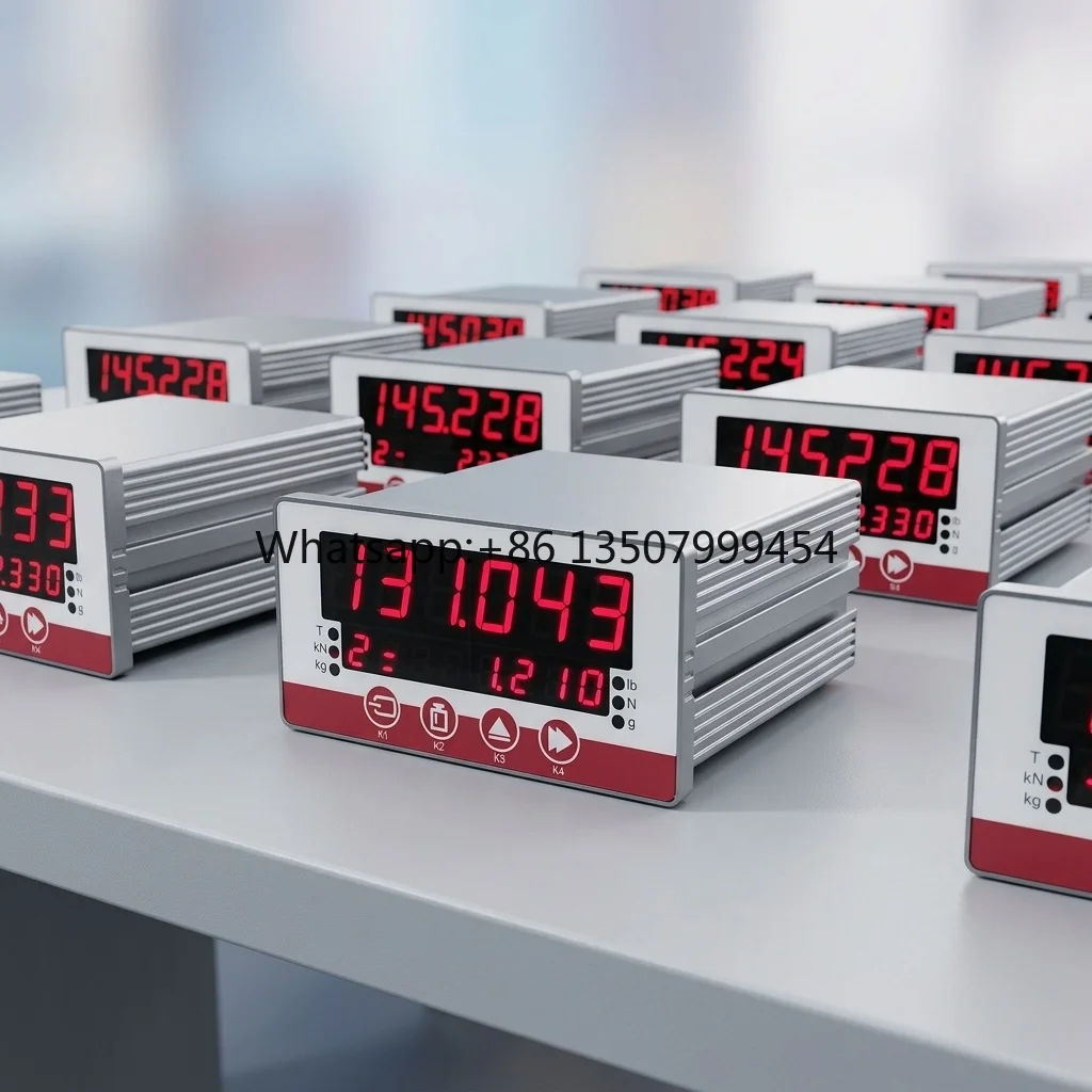 

Conveyor Scale Controller 4-20mA 0-10V Analog Output 6 Channel Relay Weighing Indicator for Load Cell