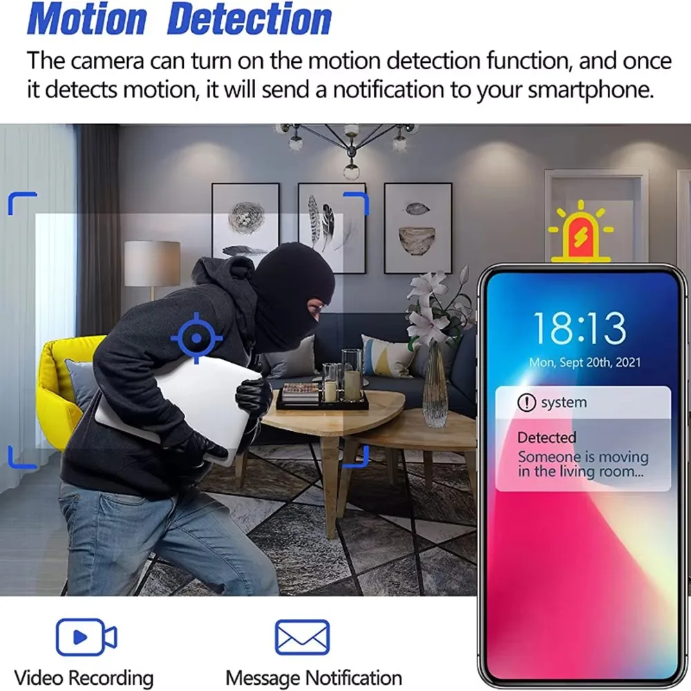 HD 1080P واي فاي كاميرا لتقوم بها بنفسك وحدة مربية كام واي فاي كام كشف الحركة إنذار وتسجيل دعم تطبيق الهاتف