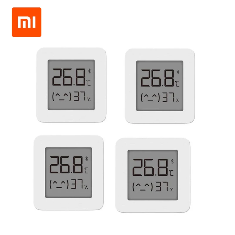 Asli Xiaomi Mijia Termometer Bluetooth Layar LCD Pintar Termometer Hygrometer Digital Listrik Sensor Kelembaban Aplikasi Mijia