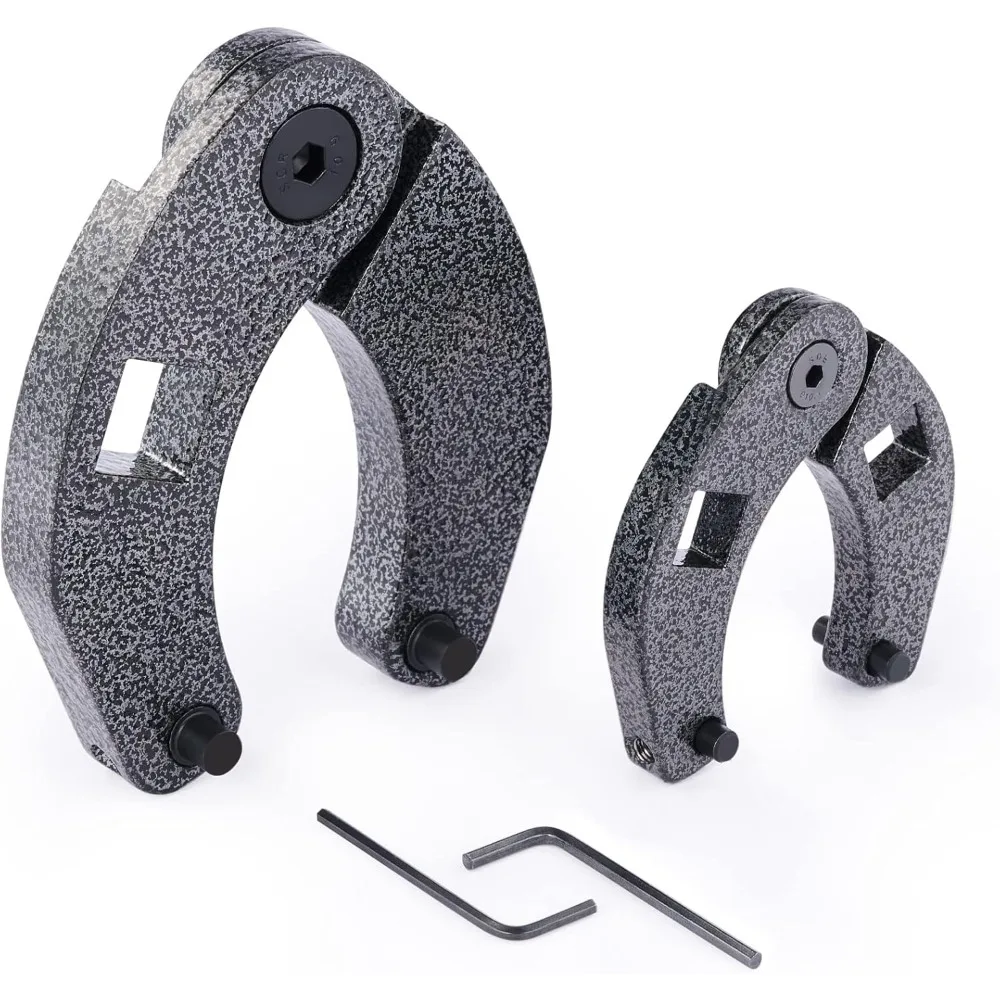 

Orion Motor Tech Gland Nut Spanner Wrench Kit for 1 to 6 Gland Nuts, 1266 & 7463 Hydraulic Cylinder Wrench Set, 4pc Large & Smal