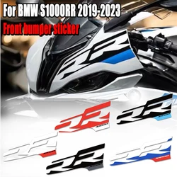 Motocicleta Cabeça Adesivo para BMW, S1000RR 2019 2020 2021 2022 2023, Acessórios Decalque, Novo Desenho RR, S 1000 RR