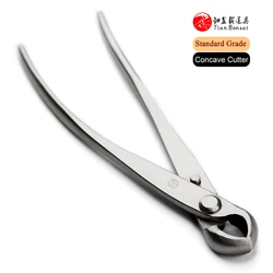 Standard Grade 180 mm Knob Cutter Concave Cutter 3Cr13 Alloy Steel Bonsai Tools
