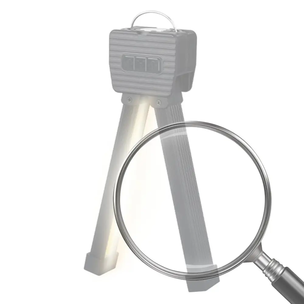 

Складная лампа для позирования, портативный рабочий фонарь с супермагнитом, перезаряжаемая через USB светодиодная лампа для позирования с крючком и 7-ступенчатой регулировкой яркости