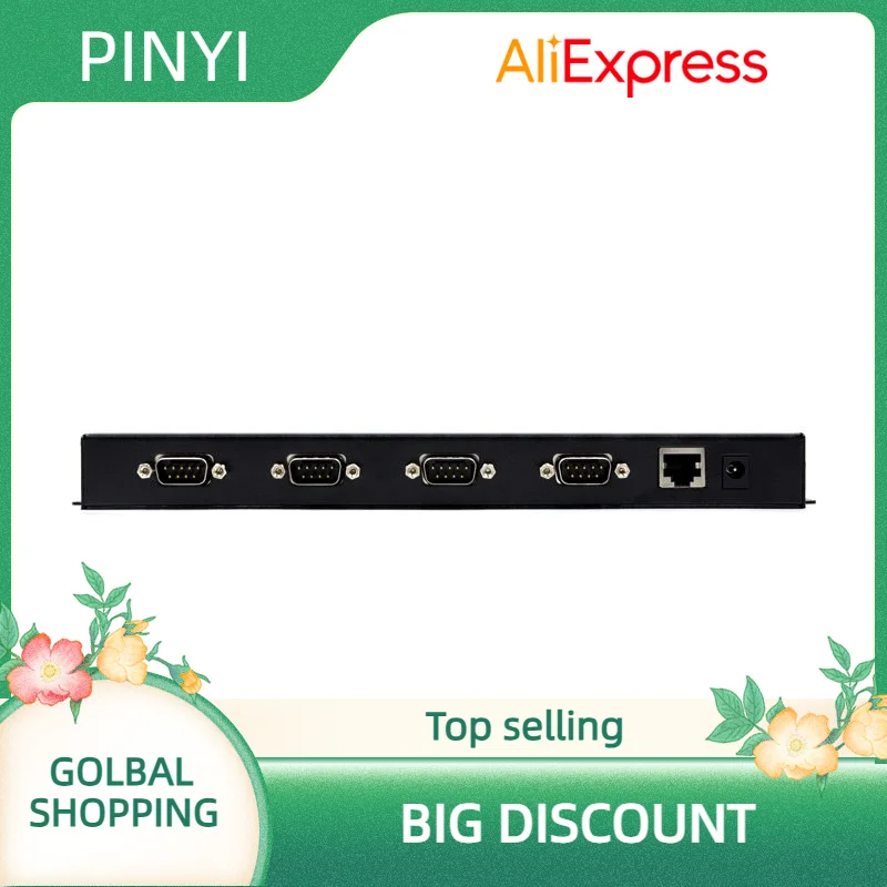 

8-портовый RS232 RS485 промышленный последовательный серверный шлюз Ethernet TCP/IP Modbus ZLAN5843A Поставка производителя