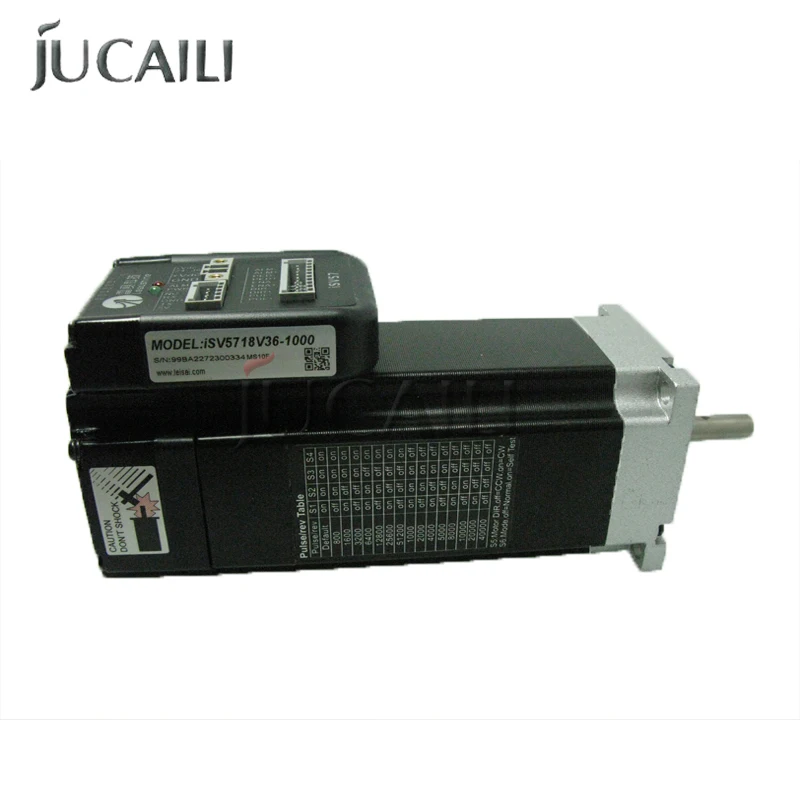 

Jucaili Leadshine 180W Servo Motor ISV5718V36-1000 For Inkjet Printer Parts ISV57 3000RPM With Encoder 1000 Lines