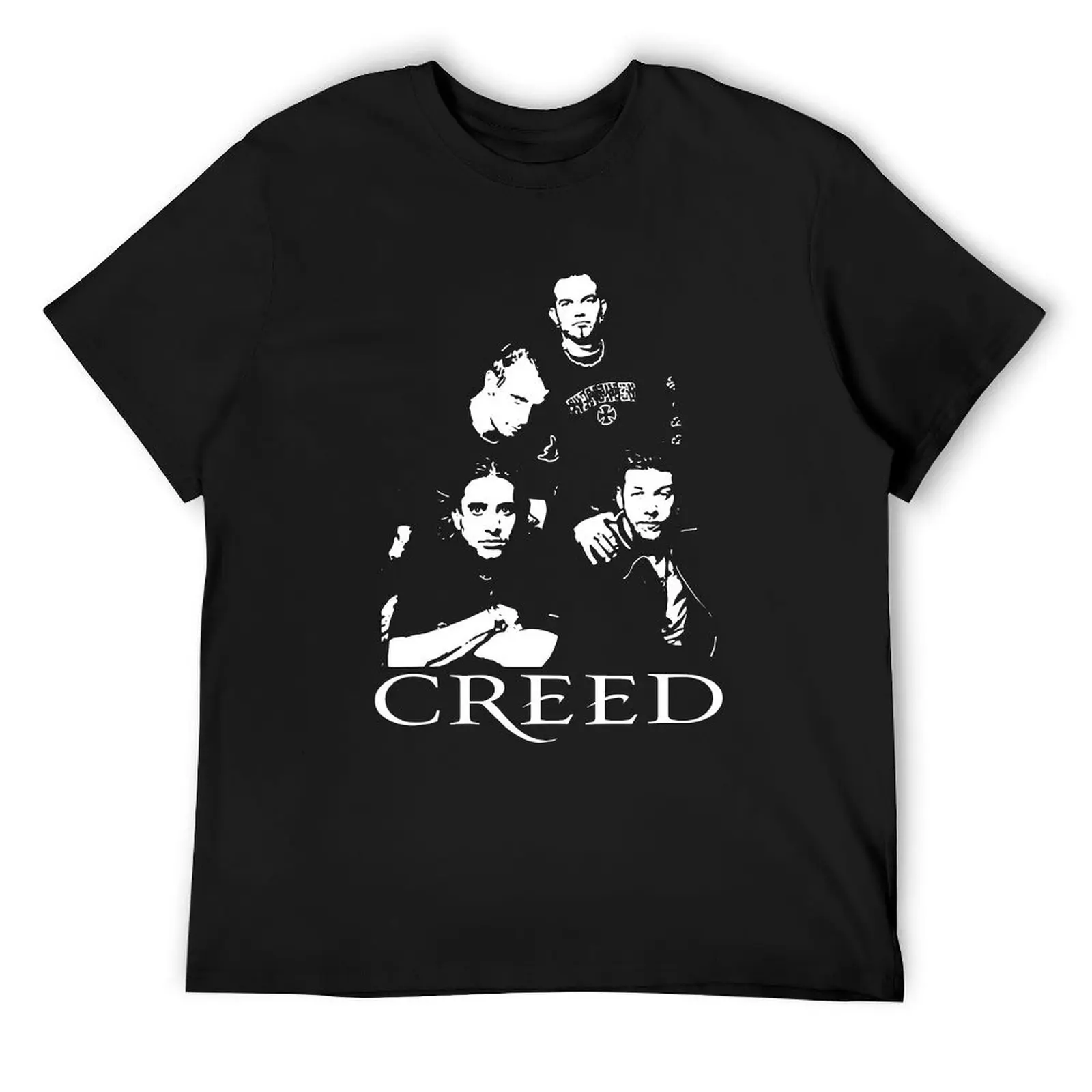 

Creed rock music poster T-Shirt vintage clothes man clothes essential t shirt t shirts for men cotton