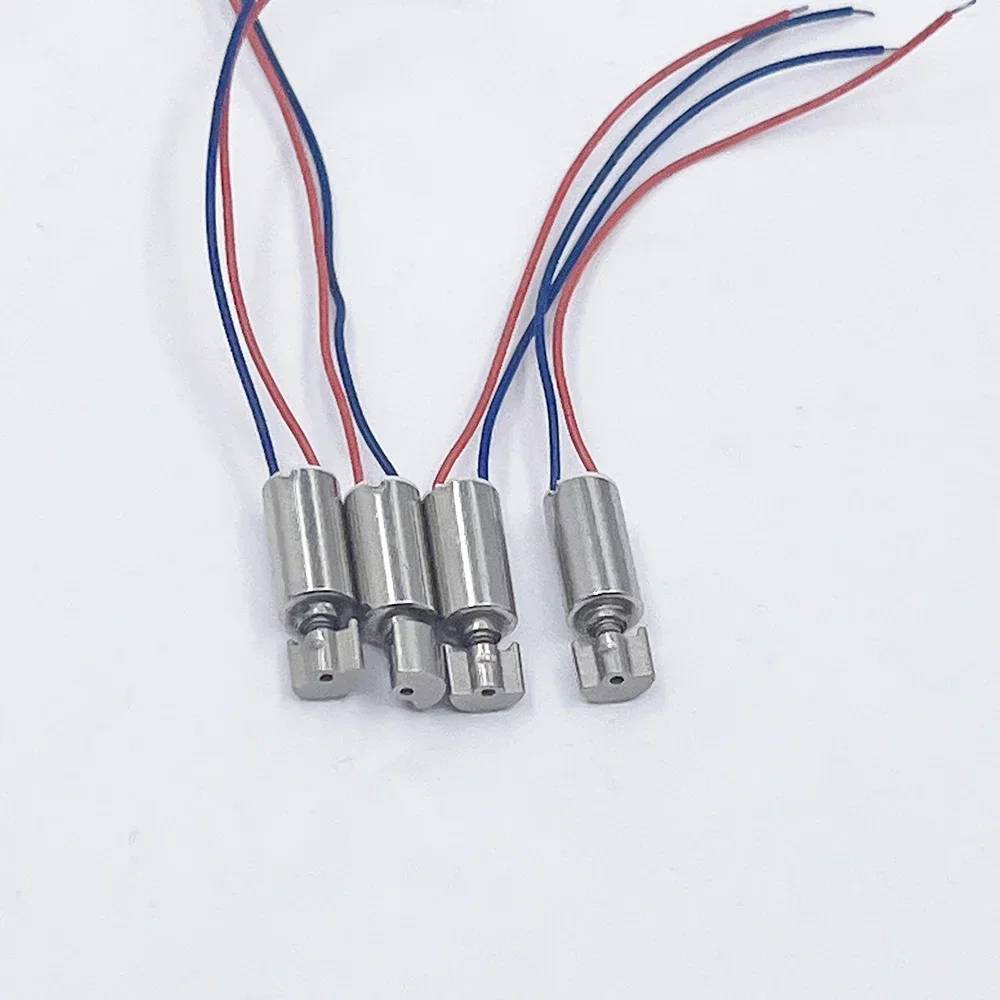 4PCS DC 3V 3.7V mini 4mm*8mm 0408  Coreless Vibrating Vibration Motor DIY Toy