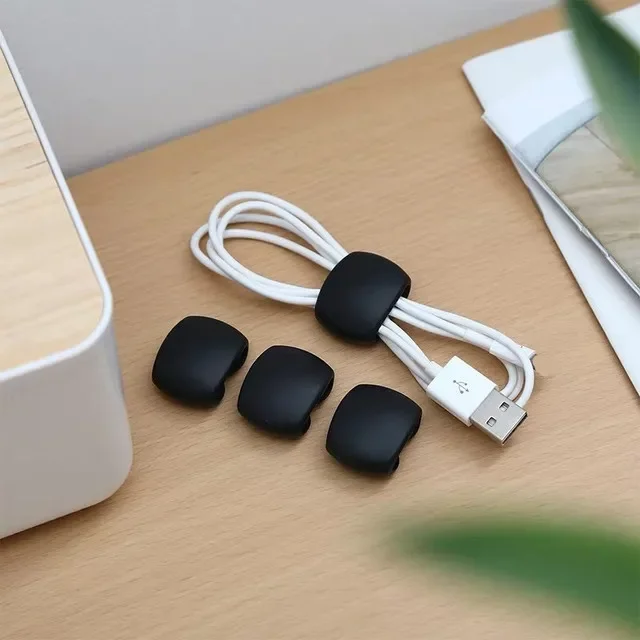 Ladekabel Protektoren Kopfhörer Halter Kabel Clip Datenleitung Lagerung Wickler Draht Organizer Schnalle Handy Kabel Management