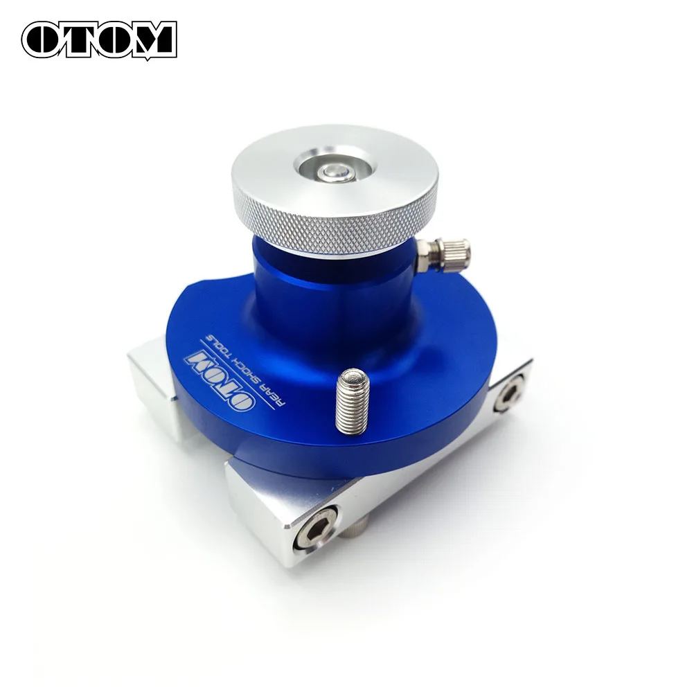 OTOM WP Motorcycle Suspension Shock Rear Absorber Nitrogen Charging Tool Pump Filling CNC Reservoir Universal ATV UTV Bike Parts