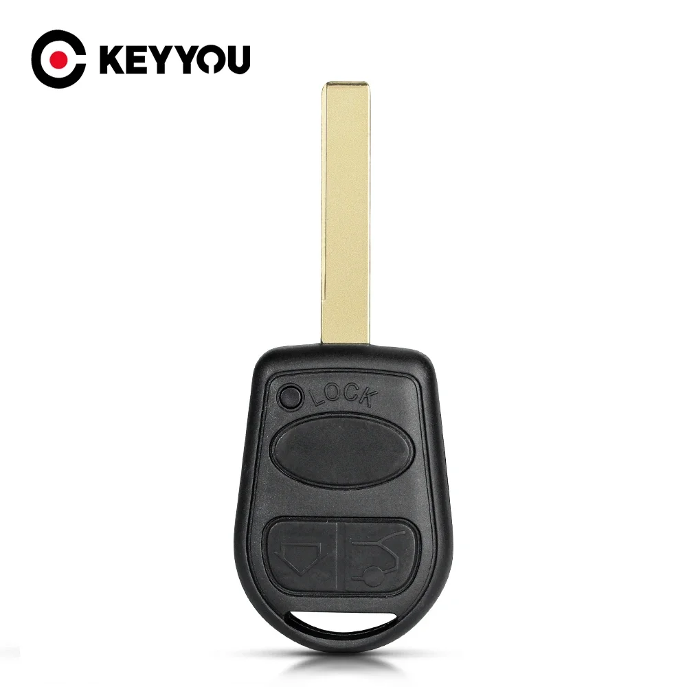 KEYYOU 3-Tasten-Fernbedienungs-Autoschlüsselgehäuse LX8FZV Fob für Land Rover Range Sport HOVER L322 VOGUE HSE 2002–2008