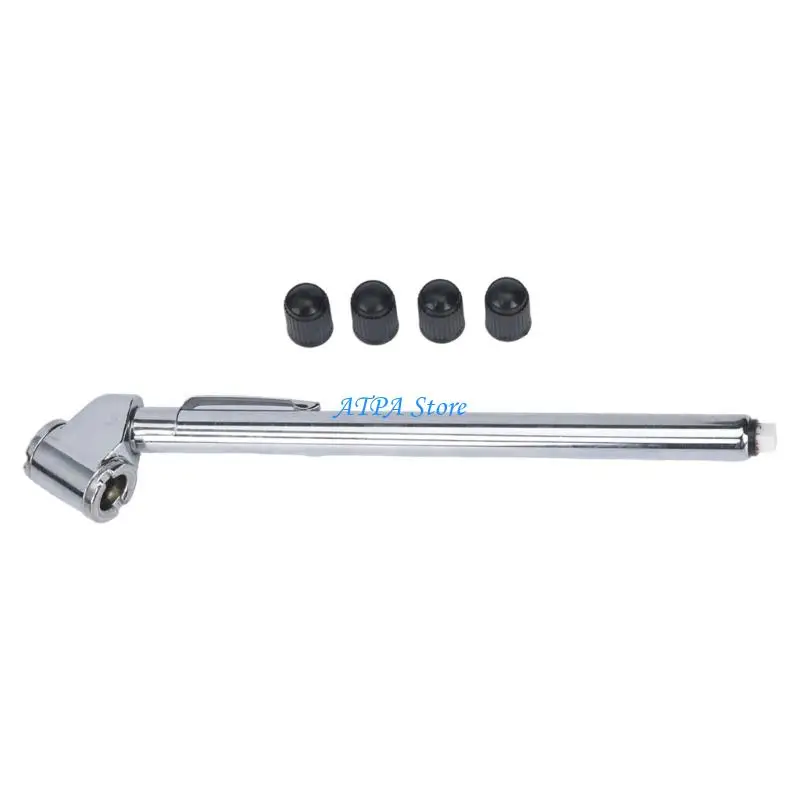 U13C Mechanical Tire Pressure Meter with Reading Stem and Carry Clip