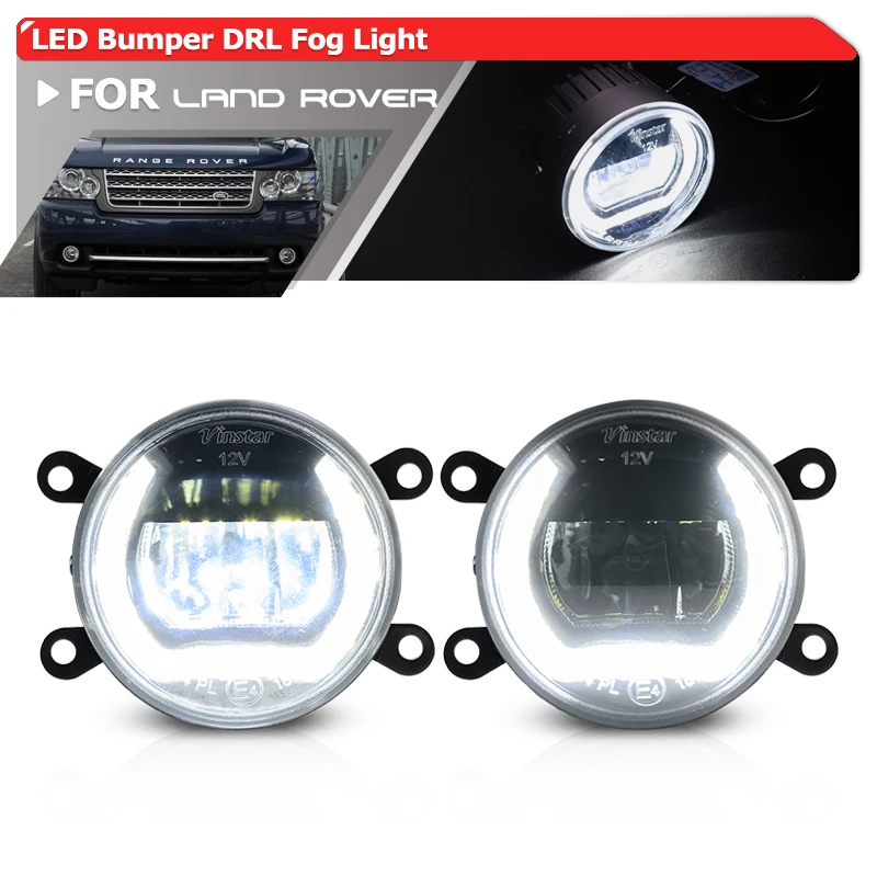 For Land Rover Range Rover L322 2010 2011 2012 H11 Canbus Front Bumper Led Driving Daytime Running Fog Lights Car Daylights