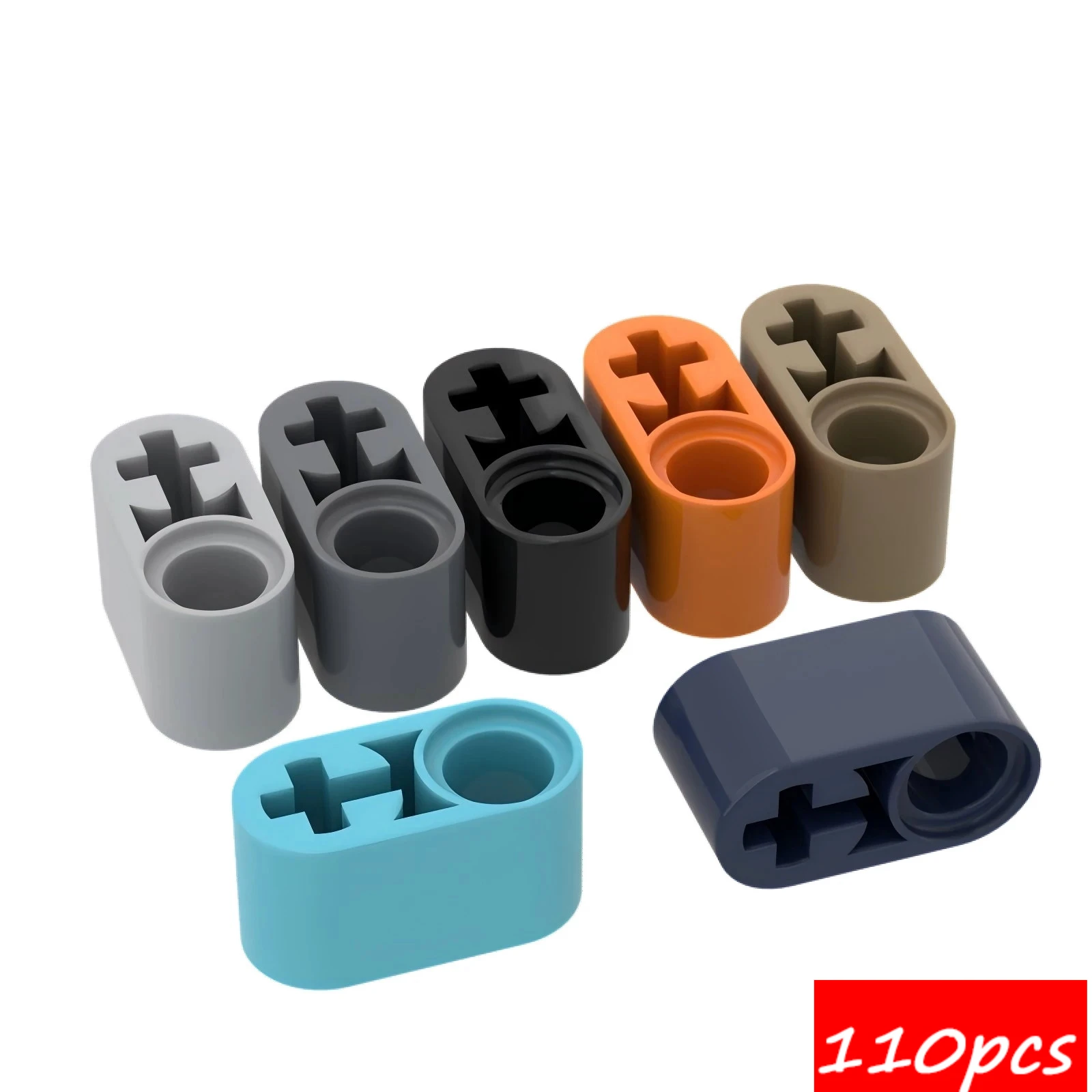 

110 шт., высокотехнологичные сборные частицы 60483 1x2 с валом, комплект строительных блоков, идея, игрушки «сделай сам» для детей, подарки на день рождения