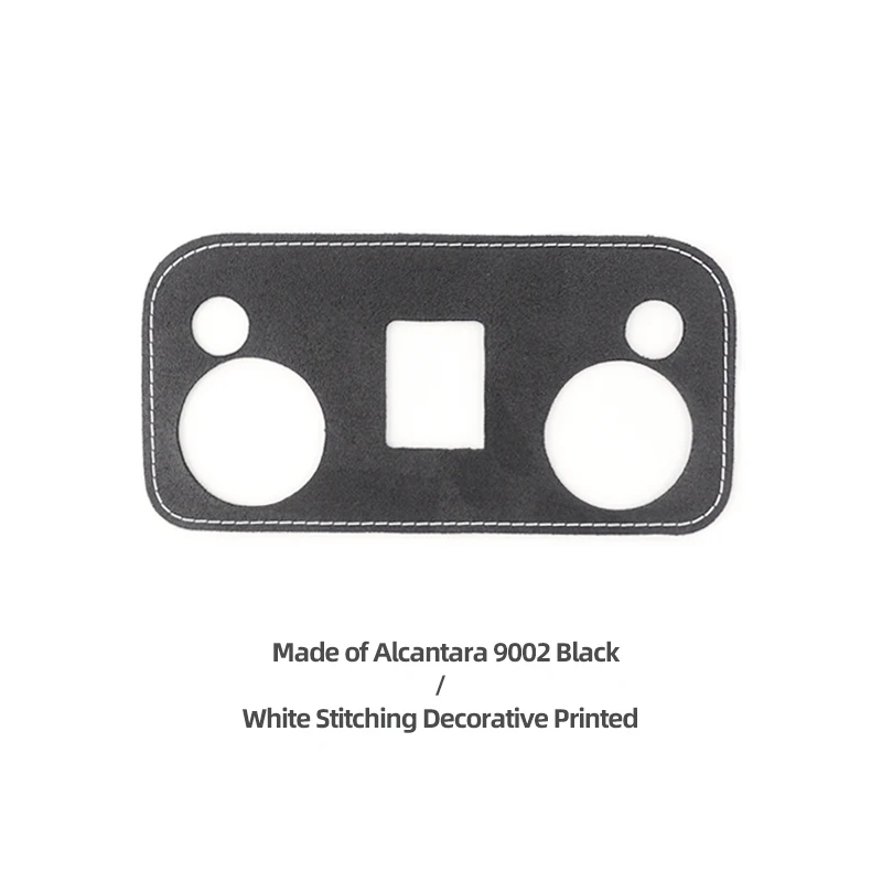 For Ford Mustang GT 2015-2023 Made of Alcantara Roof Front Reading Light Panel Trim Sticker Car Interior Tuning Accessories view 6