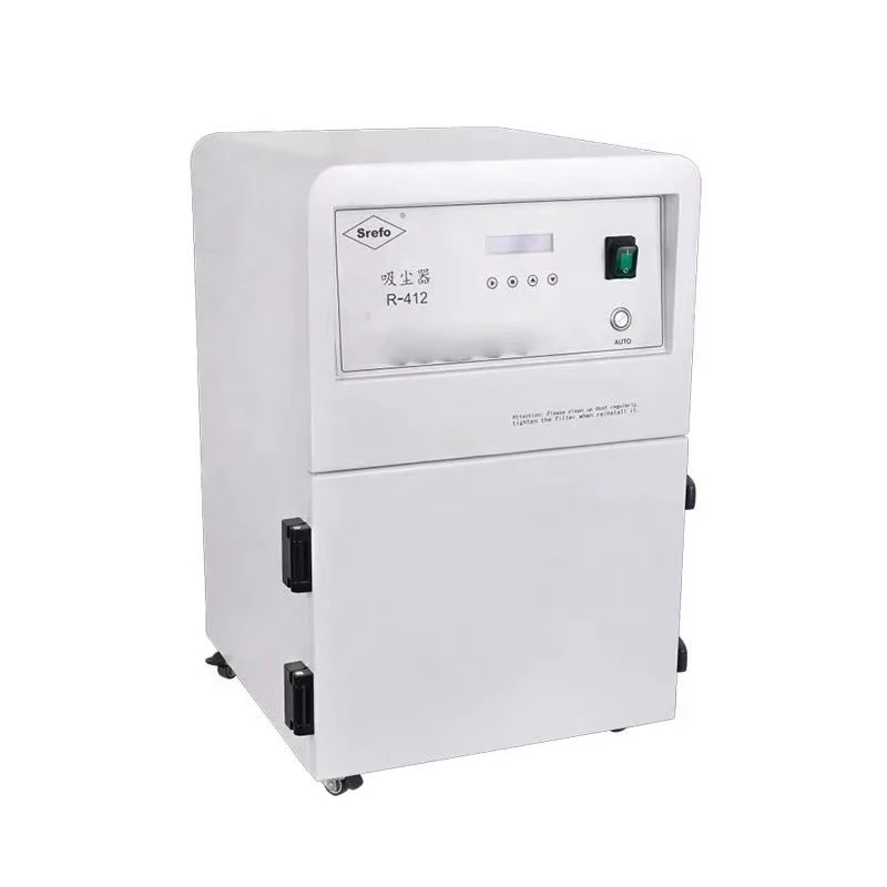 High-Power Dust Extraction System CAD/CAM Dental Lab Zirconia Milling Machine Vacuum Cleaner