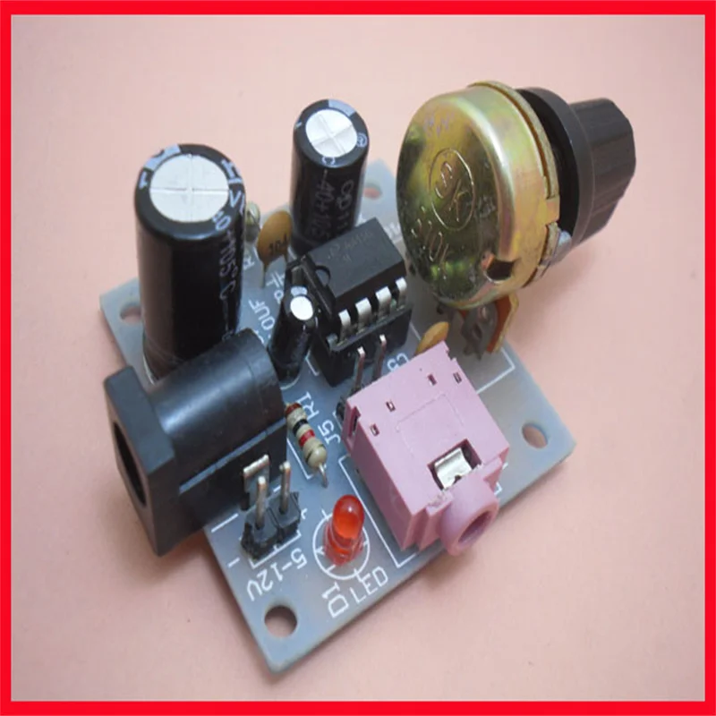 LM386 مكبر كهربائي صغير مجلس الصوت أمبير وحدة 3-12 فولت انخفاض استهلاك الطاقة للمشروعات الإلكترونية ذاتية الصنع
