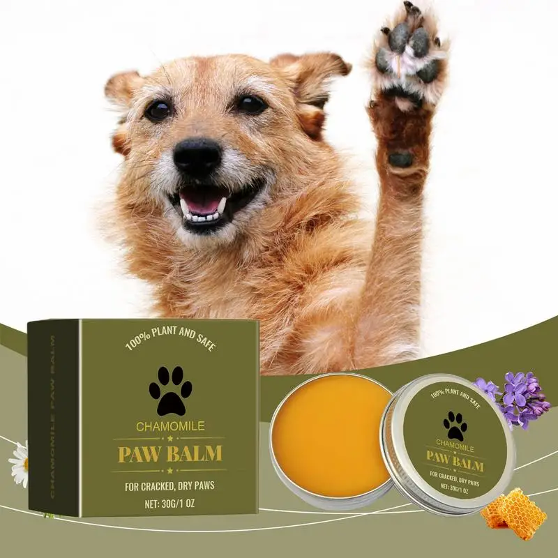 

Paw Rescue Balm Dog Paw Protection Cream For Hot Pavement 30g Dog Paw Protection For Hot Pavement Dogs Paw Protectors Paw Pad