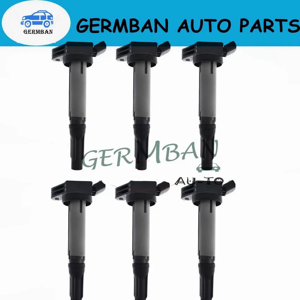 

6 pieces/Lot 90919-02255 Ignition Coil For 2005-2022 Toyota & Lexus I4 V6/8 90919-A2002