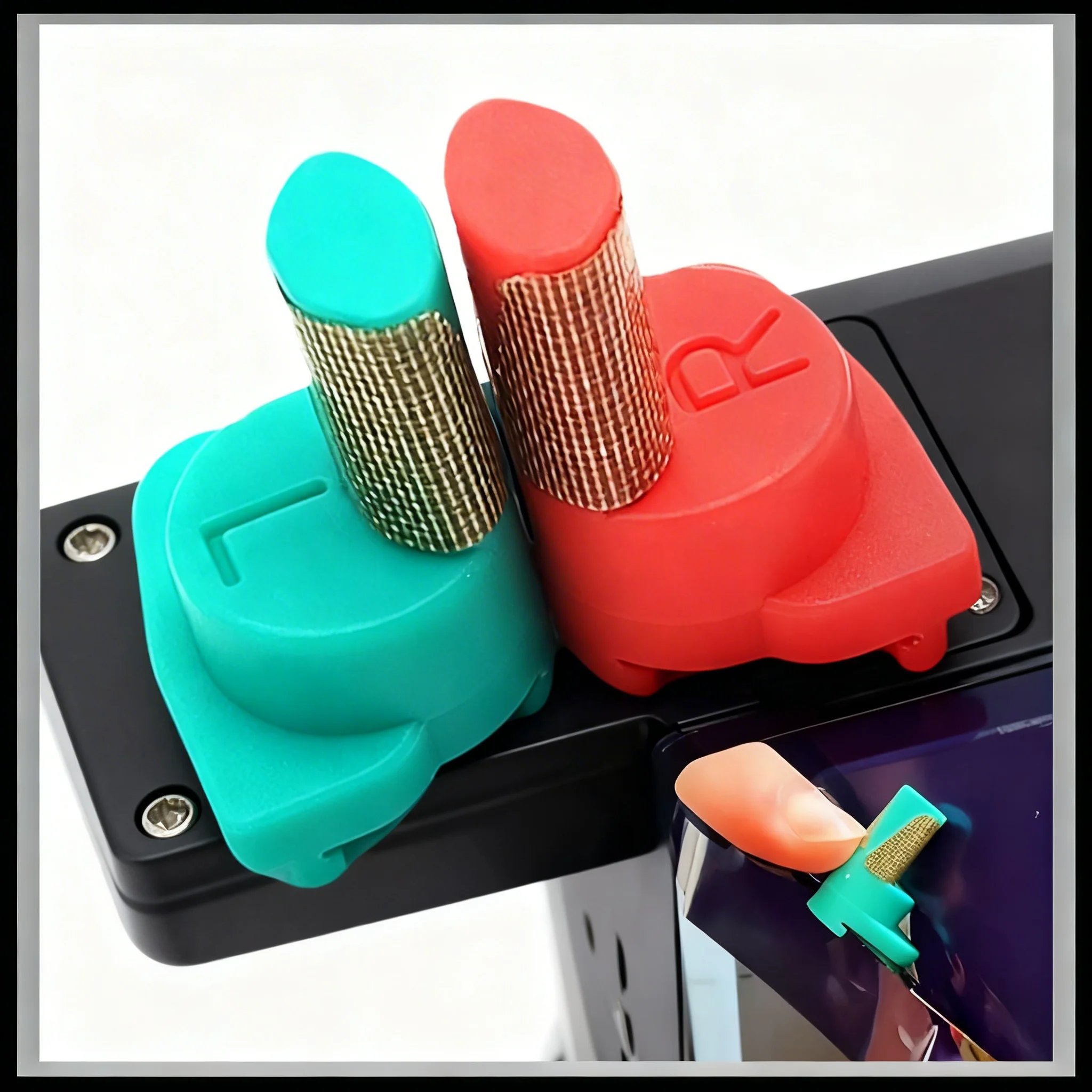 1 Paire d'Outils de Précision pour le Découpage de Films avec Aimant pour Lames de 9 mm, Couteaux Utilitaires, Films de Protection de Voiture, Films Carbone, Films Graphiques, PPF – Coupe Précise