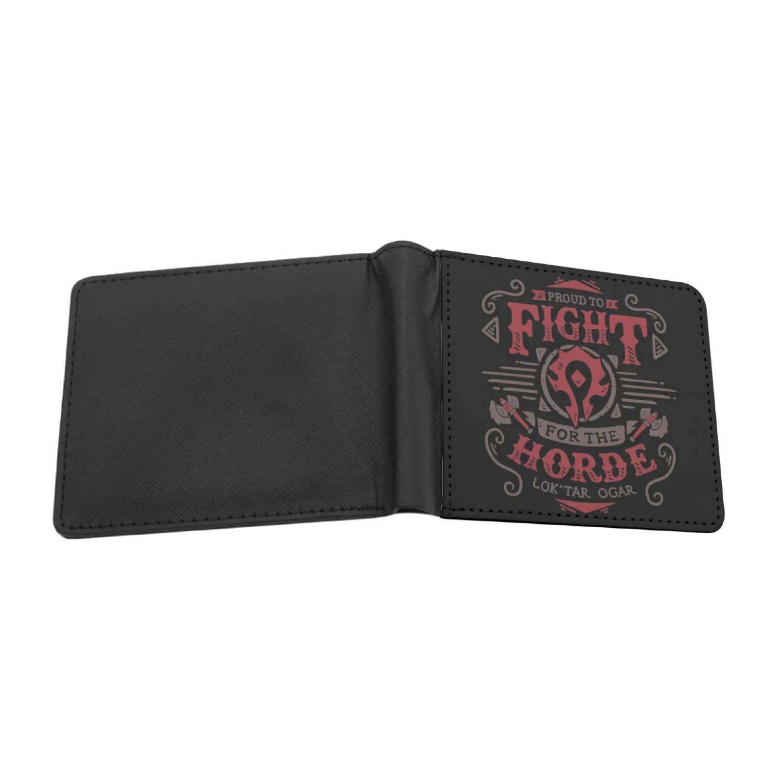 Fight For The Horde Classic T Shirt Short Men's Wallet Multifunction Purse Male Pu Leather Wallet Fight For The Horde