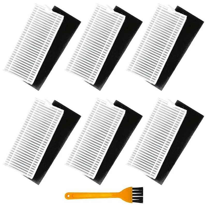 Filter Hepa plastik hitam-putih untuk Tikom G8000, G8000 Pro untuk Honiture G20, untuk vakum Robot Laresar Evol 3 Robot