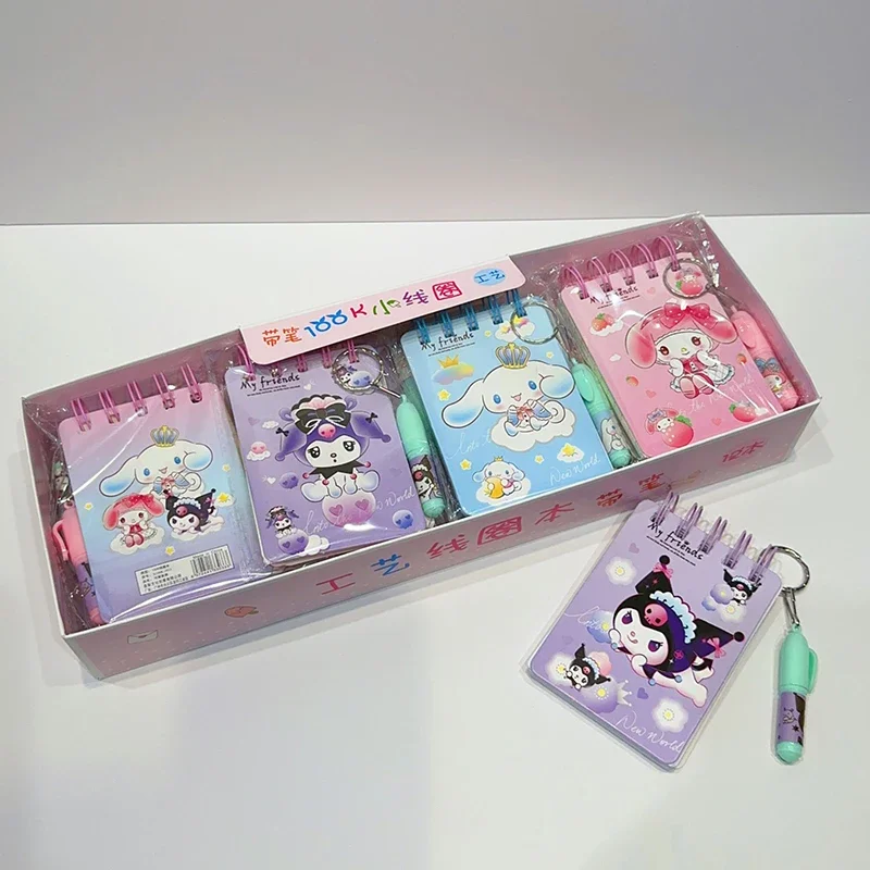 Блокнот Sanrio Allpoint Pen Set Melody Kuromi Cinnamoroll, 12 шт.