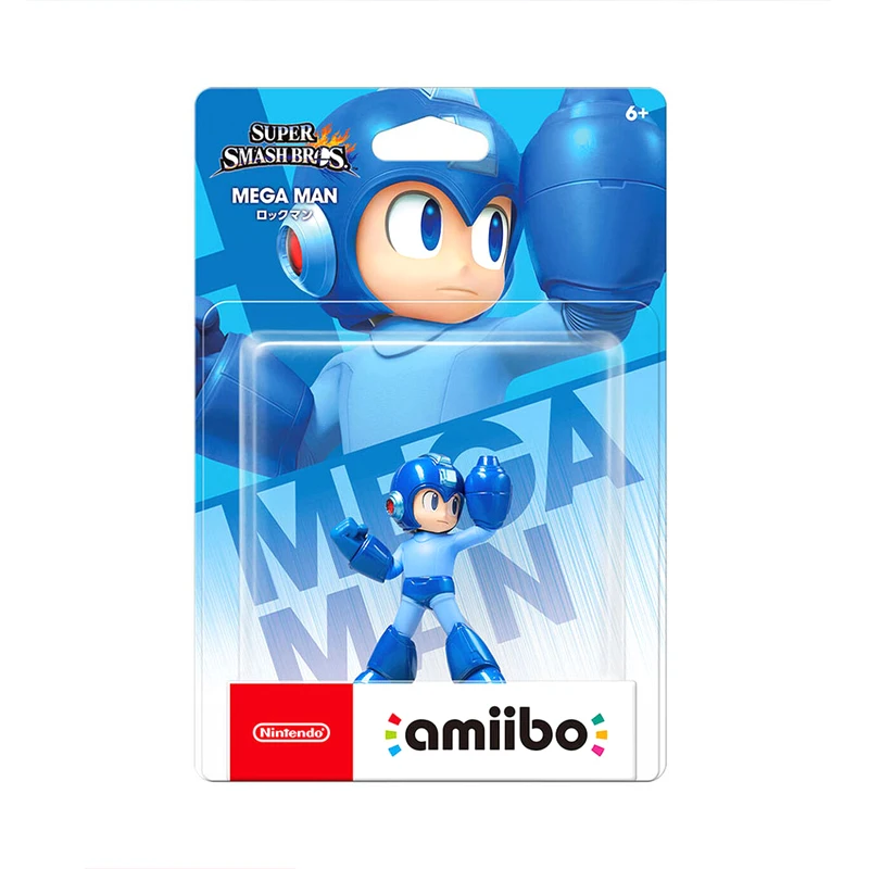 Nintendo Switch Amiibo Mega Man Super Smash Series NFC Original Figurine Rare Rockman Asian Version ARTSWIFT