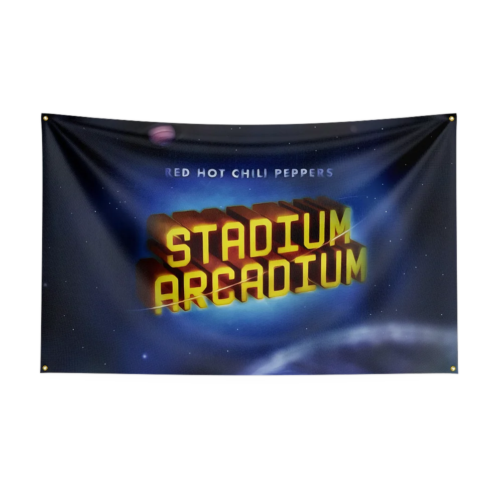 3x5 Ft Heavy Rock R-Red Hot Chili Pepps Flag Polyester Digital Printing Banner for Bedroom Wall Art Out Door Tapestry Decoration - Image 3