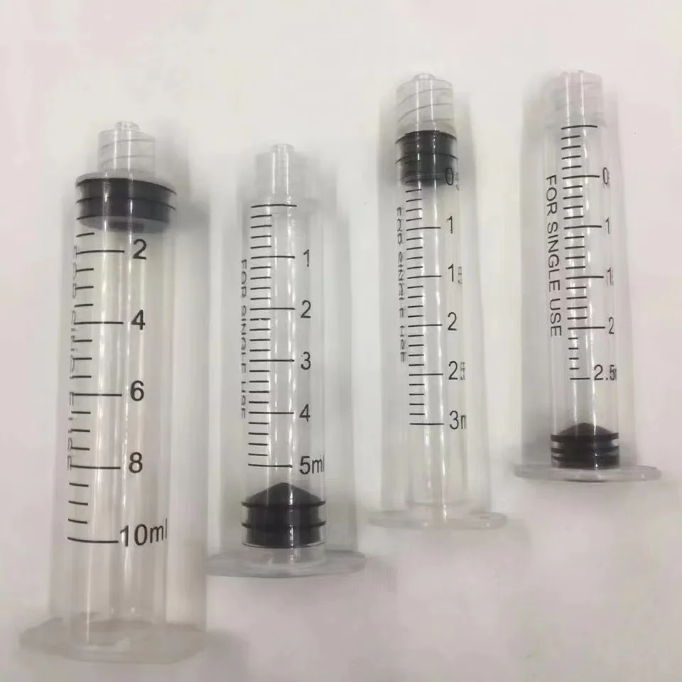 10/30/50pc 3ML Haifei needle tube water optic machine filter syringe special accessories consumables negative pressure tube