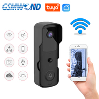 Tuya WiFi Video Doorbell 1080P Outdoor Waterproof Smart Doorbell Motion Detection Two-way Voice Intercom Support Night Vision