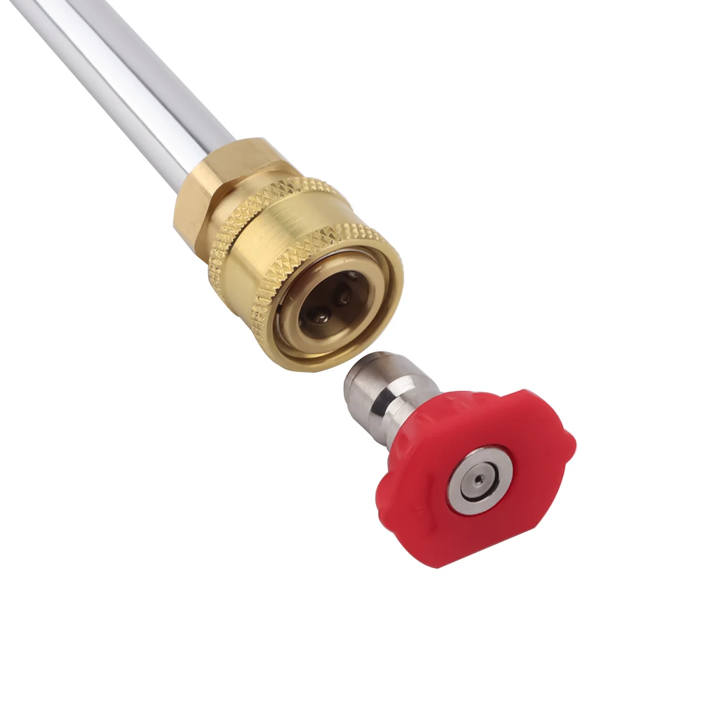 Imagem -05 - Lança Rod Lance Adaptador para Alta Pressão Washer Gun de Conexão Rápida Apto para Karcher Lavor Bosch Nilfisk Interskol 13cm