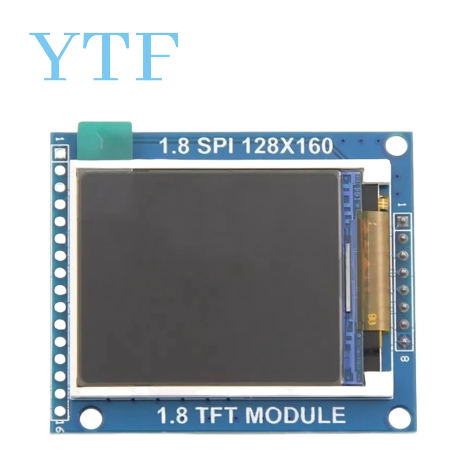 1.8 inch TFT module LCD display module with PCB backplane SPI serial port only 4 IO