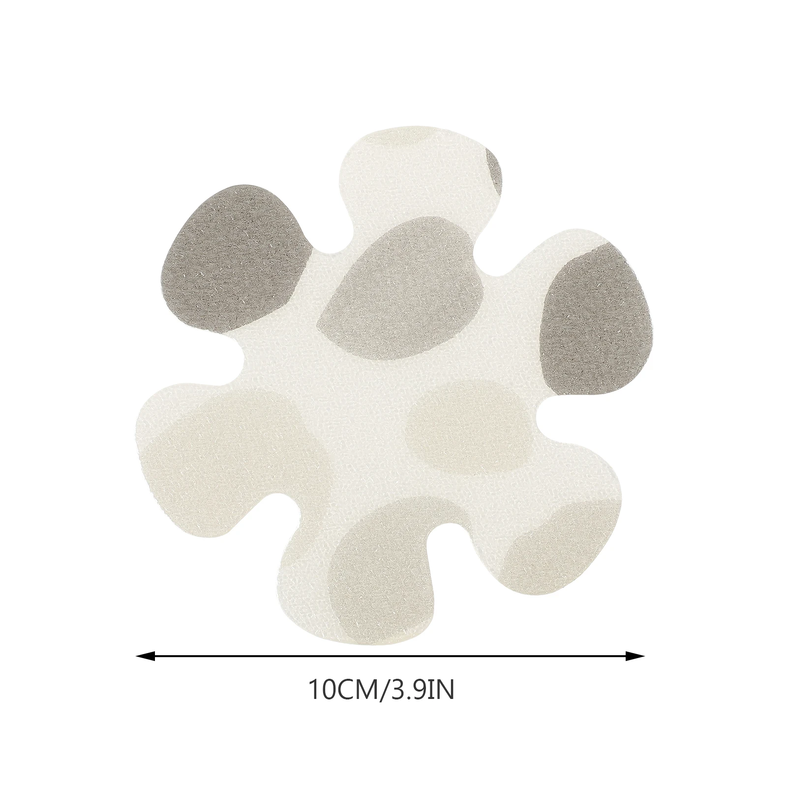 

1 Set Flower Shaped Non Bath Stickers Rubber Plastic Adhesive Anti Skid Shower Stickersbathroom Floor Stickersdecorative
