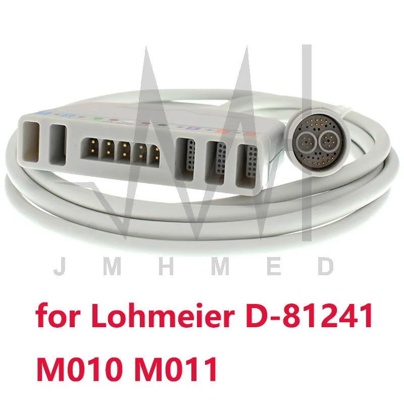 

IBP/ECG/Spo2/TEMP Multi-Link Trunk Line 98.060.120/A,for 27Pin Lohmeier D-81241 M010 M011 Monitor,5 Lead ECG Extension Cable.