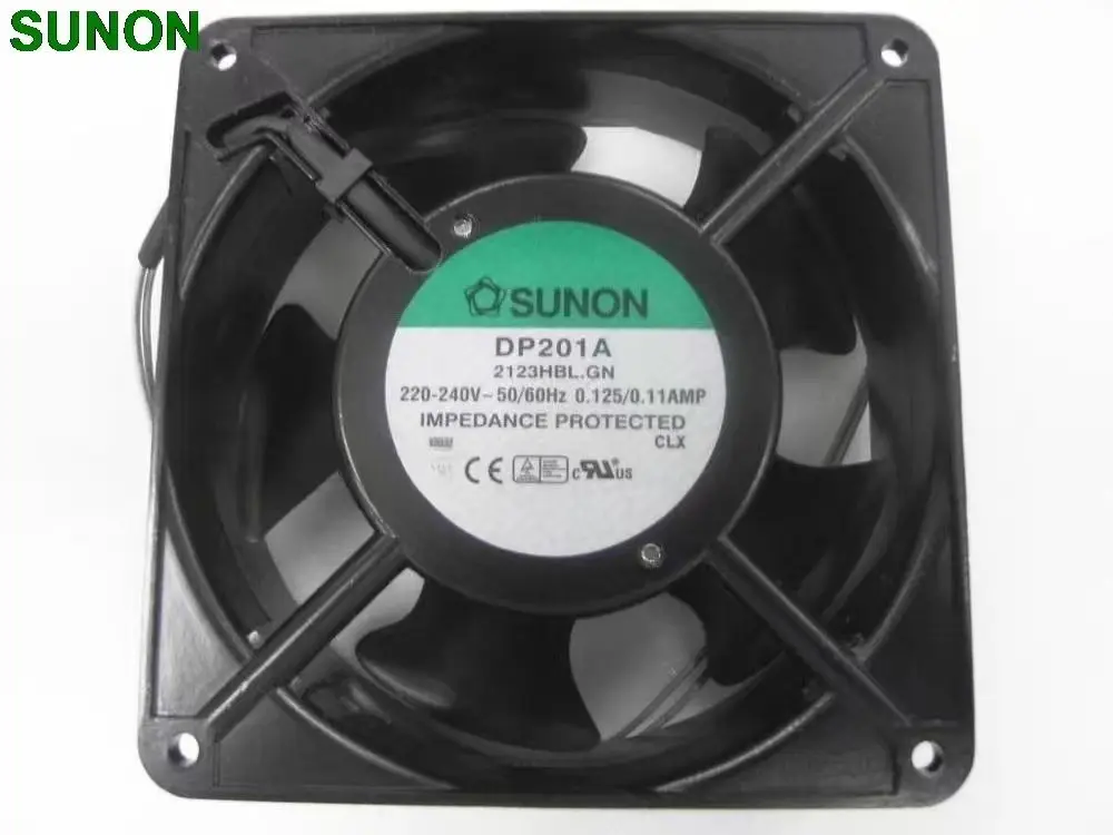 For Sunon DP201A 2123HBL.GN 12CM 120*120*38MM 12038 1238 220V Wire Type