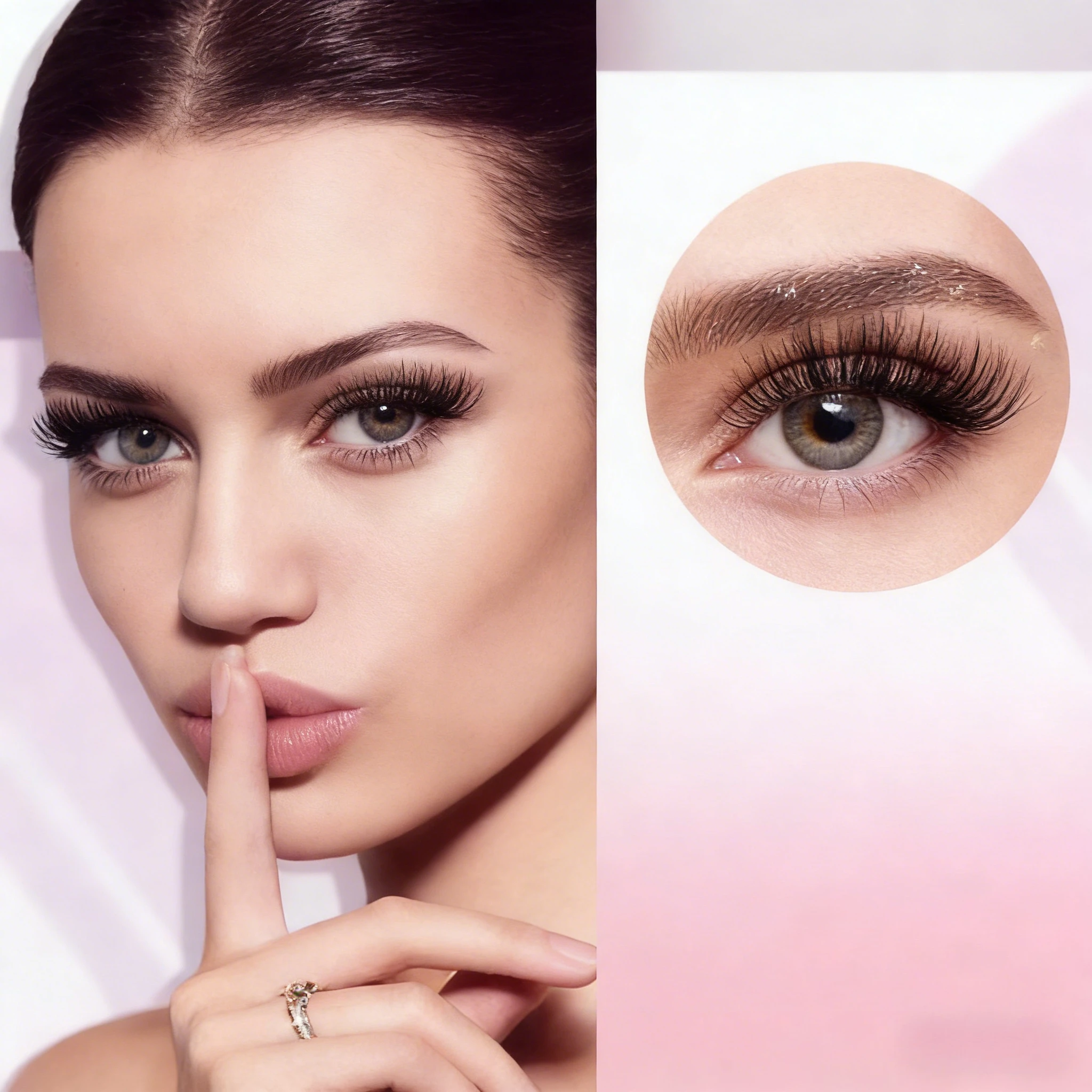 14 Rows 280 Clusters 40D Mix 9-16mm Cluster Lashes Extension Natural Thick Fake Eyelash 3D Strip Individual Lashes