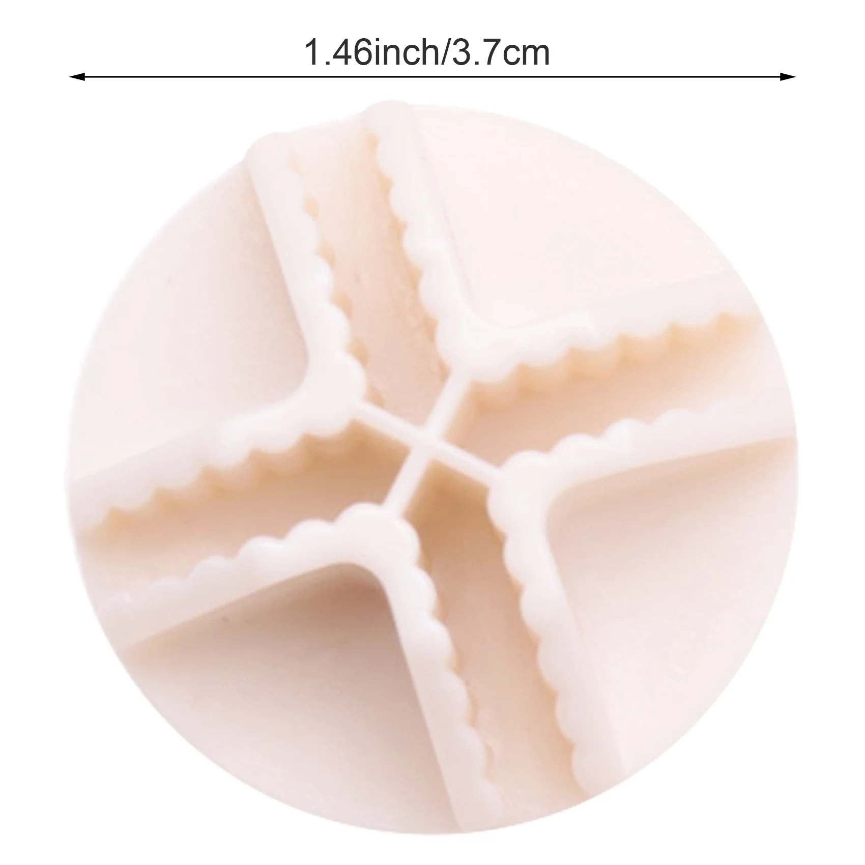 Draadvierkante Kunststof Connectoren Voor Modulaire Organizerkast En Draagraster Vierkante Opbergplanken, Set Van 8 (Wit)