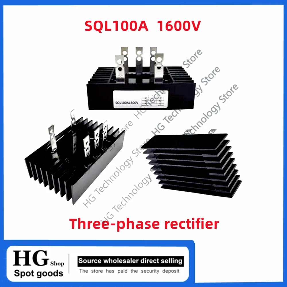 

Original new QL100A1600V Single-phase bridge module SQL100A1600V Three-phase bridge rectifier 40A 60A 80A 100A 150A1000V 1600V