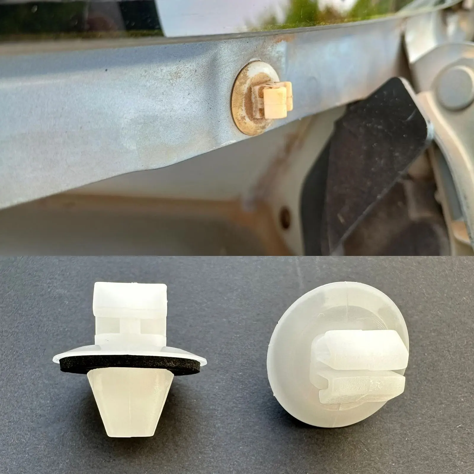 الزجاج الأمامي القلنسوة لوحة العجلة قوس تقليم الجانب تنورة كليب التجنيب لتويوتا كورولا RAV4 سوزوكي سويفت جيمي 7755365D00