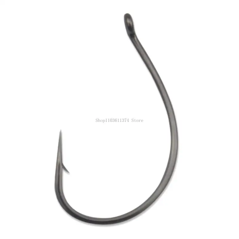 

50 Pcs Barbed Fishing Hooks Wacky Hooks Offset-Circle Hooks Octopus Fishing Hook