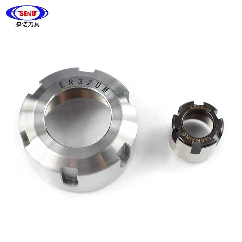 SENO CNC ER Collet Porca Er8 ER11 ER16 ER20 ER25 ER40 Er32 Um/M/A Nut Sk10 Sk06 Ger16 Ger20 Oz20 Isoer16ms Oz25 Collet Nut