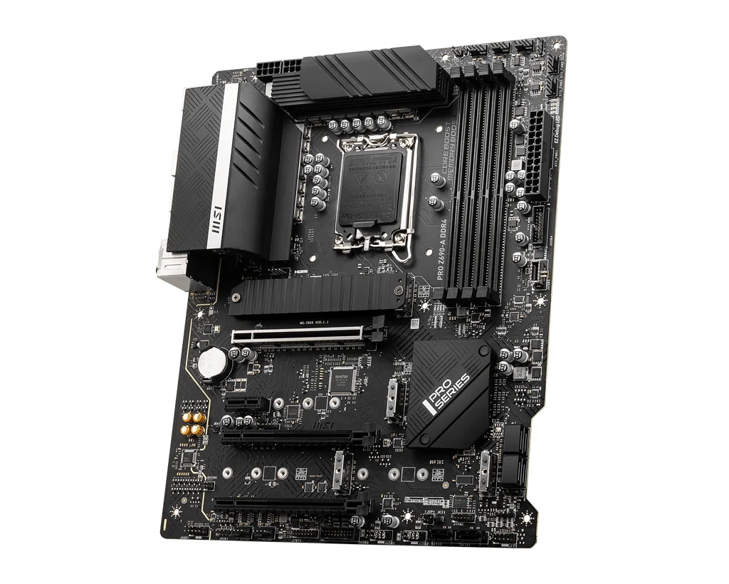 MSI PRO Z690-A DDR4 اللوحة الأم إنتل Z690 المقبس LGA1700 دعم DDR4 128GB دعم 14490F 14700F i9-13900 i9-12900 وحدة المعالجة المركزية M.2 ATX #3