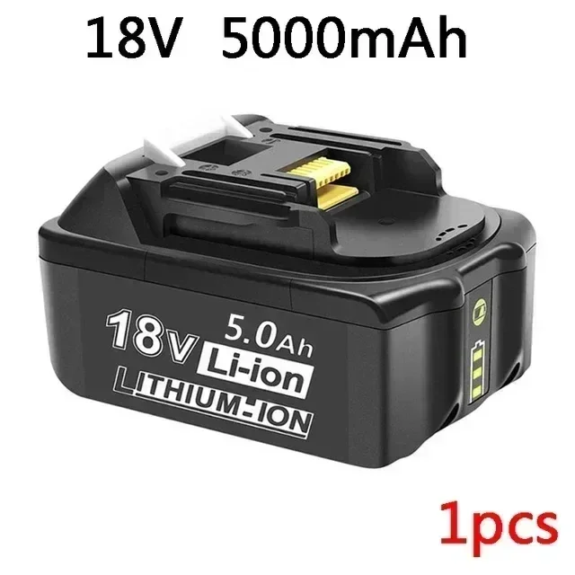 Para makita 18v 6000mah bateria recarregável de ferramentas elétricas 18v makita com substituição de íon-lítio led lxt bl1860b bl1860 bl1850 carregador