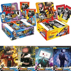 Skibidi Toilet Card Game Figure Cards Toy Toilet Man Monitor Titan TV Man Audio Man Collection Cards Doll Card Toys Gifts