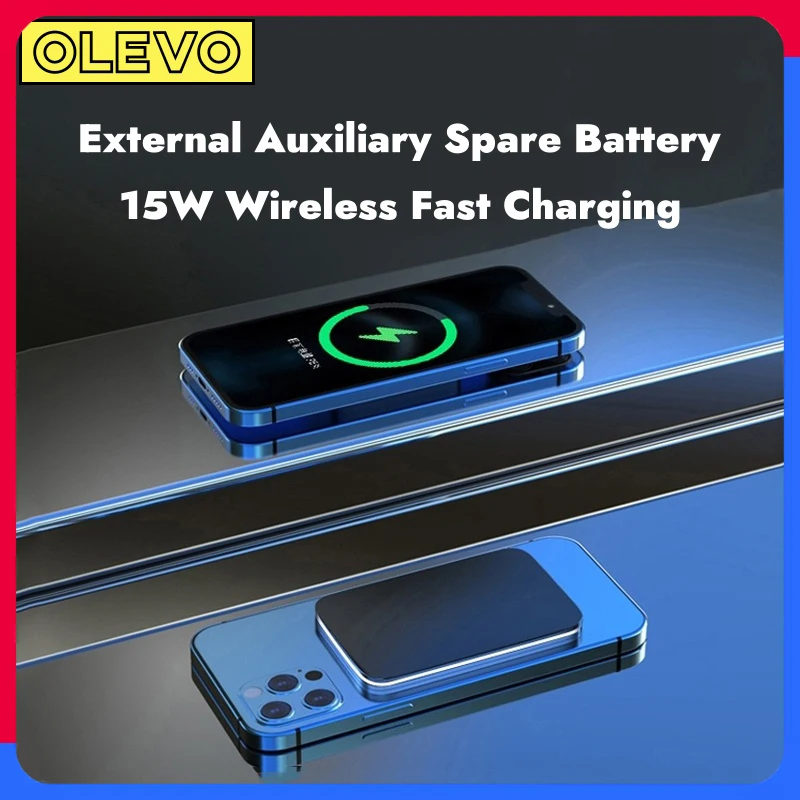 10000mAh جديد Macsafe Powerbank اللاسلكي بنك الطاقة المغناطيسية PD 20W الهاتف شاحن سريع لبطارية iPhone Xiaomi Samsung المحمولة