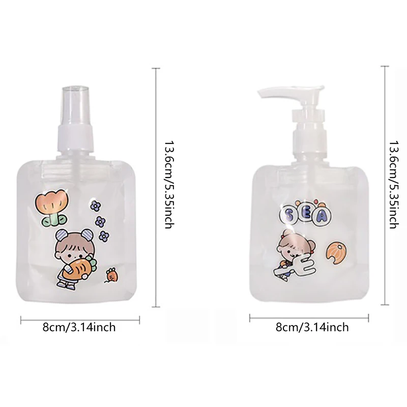 30ml Clear Lotion Sub-Packaging Bags Portable Travel Liquid Bottles Cosmetic Filling Shower Shampoo Storage Packing Bag