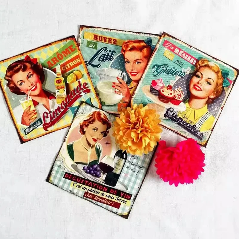 

1 шт. 15*15 см Ретро Девушка-иллюстрация с принтом ручная окрашенная хлопчатобумажная льняная ткань для шитья «сделай сам» Лоскутная ручная фотосумка