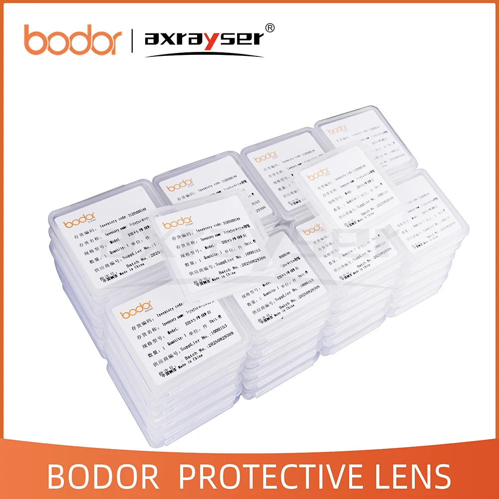

Original Bodor Lens Fiber Laser Protection Window Optical 21.5x2 27.9x4.1 30x5 37x7 For Bodor Laser Cutting Machine Head Parts