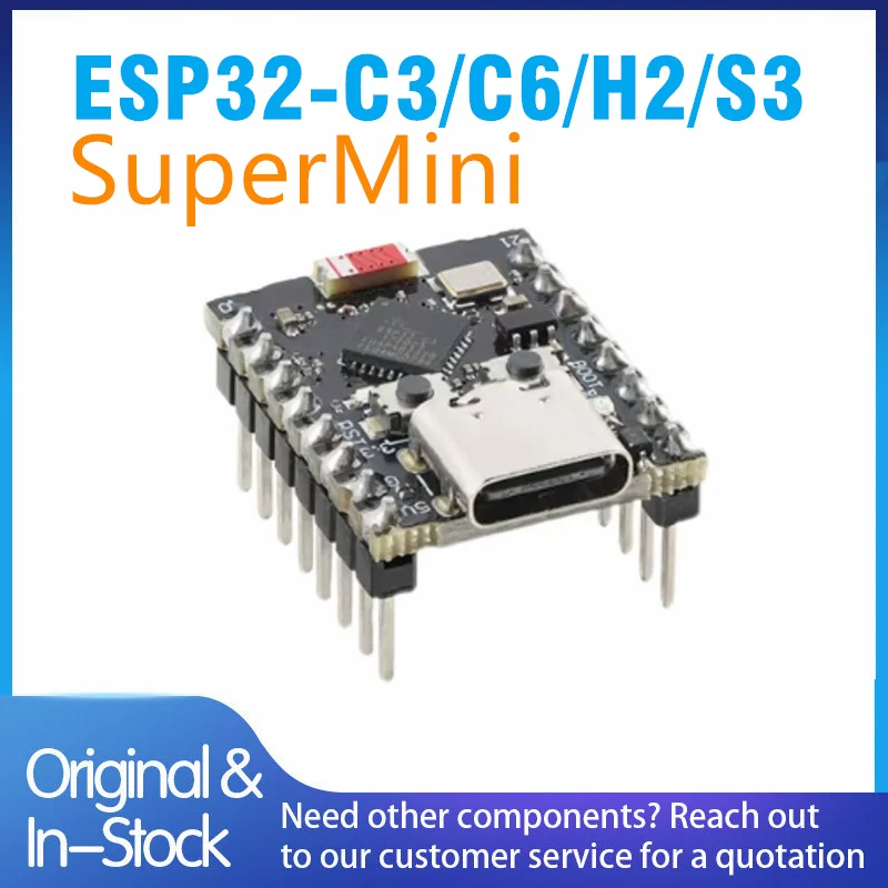 ESP32-C3 ESP32-S3 ESP32-H2 ESP32-C6 Development Board ESP32 C3 SuperMini WiFi Bluetooth ESP32C3 Expansion board