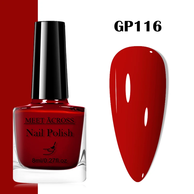 8ml Vino Rosso Acqua-Based Peel Off Nail Gel Polish No Need Lamp 48 Colori Solidi Glitter Moda Nail Forniture Vernice Nail Art